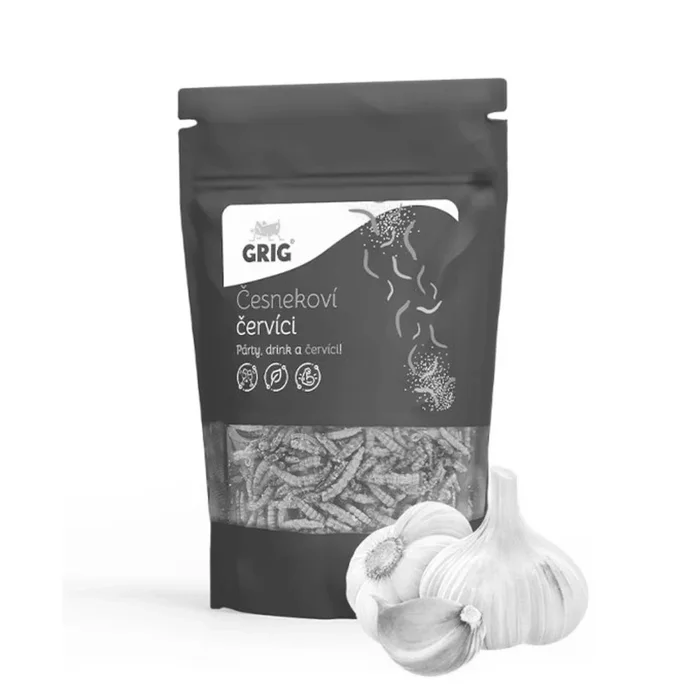 Grig Sušení červíci česnek 20 g